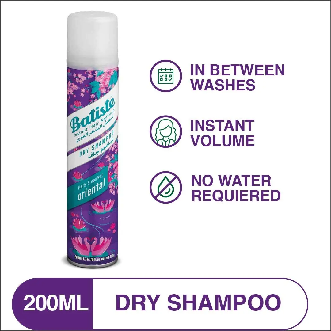 

Batiste Oriental Dry Shampoo Practical Hair Cleansing 200ml