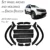 Набор накладок и молдингов на колеса для Renault Dacia Duster 2010 2021 полный комплект защитные накладки из АБС-пластика для тюнинга автомобиля накладки для рено дастер - изображение