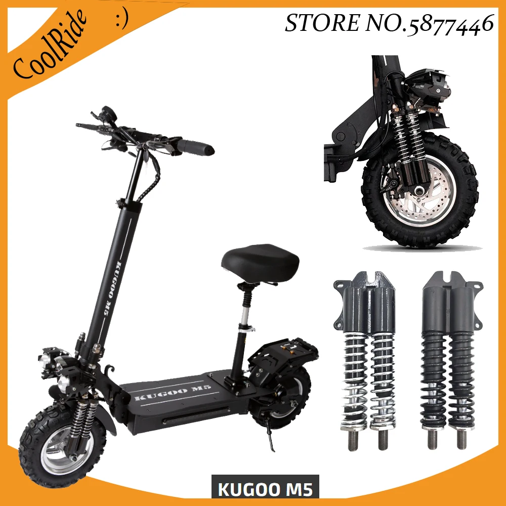 

For Kugoo M5 Electric Scooter Original Shock Absorber Hydraulic Spring Device Double Shock Absorption 10 Inch Balance Car