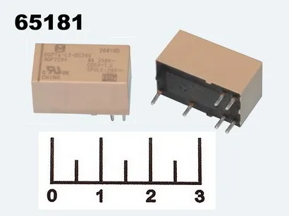 Реле =24V 8A/250V DSP1A-L2-DC24V (поляризованное)