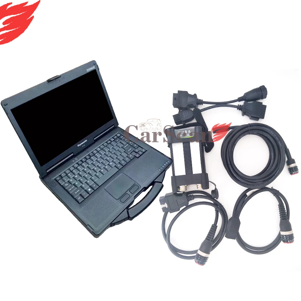 

88894000 Vocom II Heavy Duty Truck Diagnostic Tool for volvo Vocom II Truck Excavator Diagnosis Tool