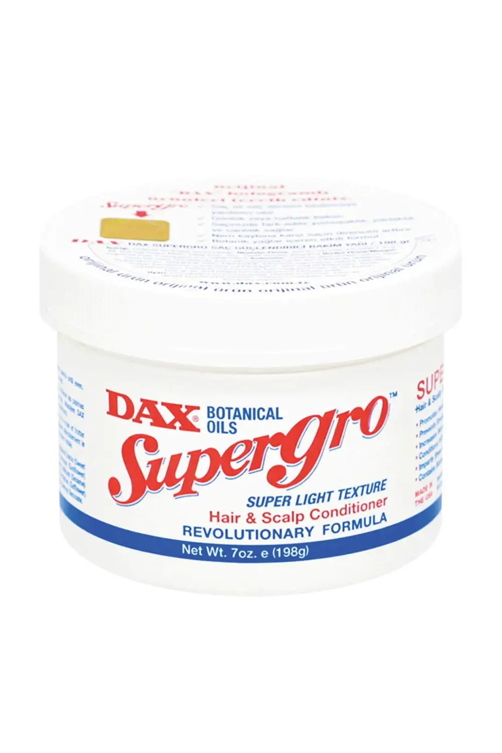 Dax Supergro Yavaş Uzayan лампа повышенной прочности Bakım yayayaya198 g|Средства для роста волос| |