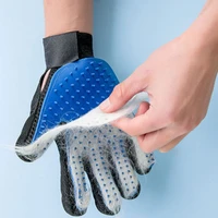 pet silicone glove dog cats deshedding hair gloves dogs grooming brush pets removal hairbrush comb bath cleaning supplies
