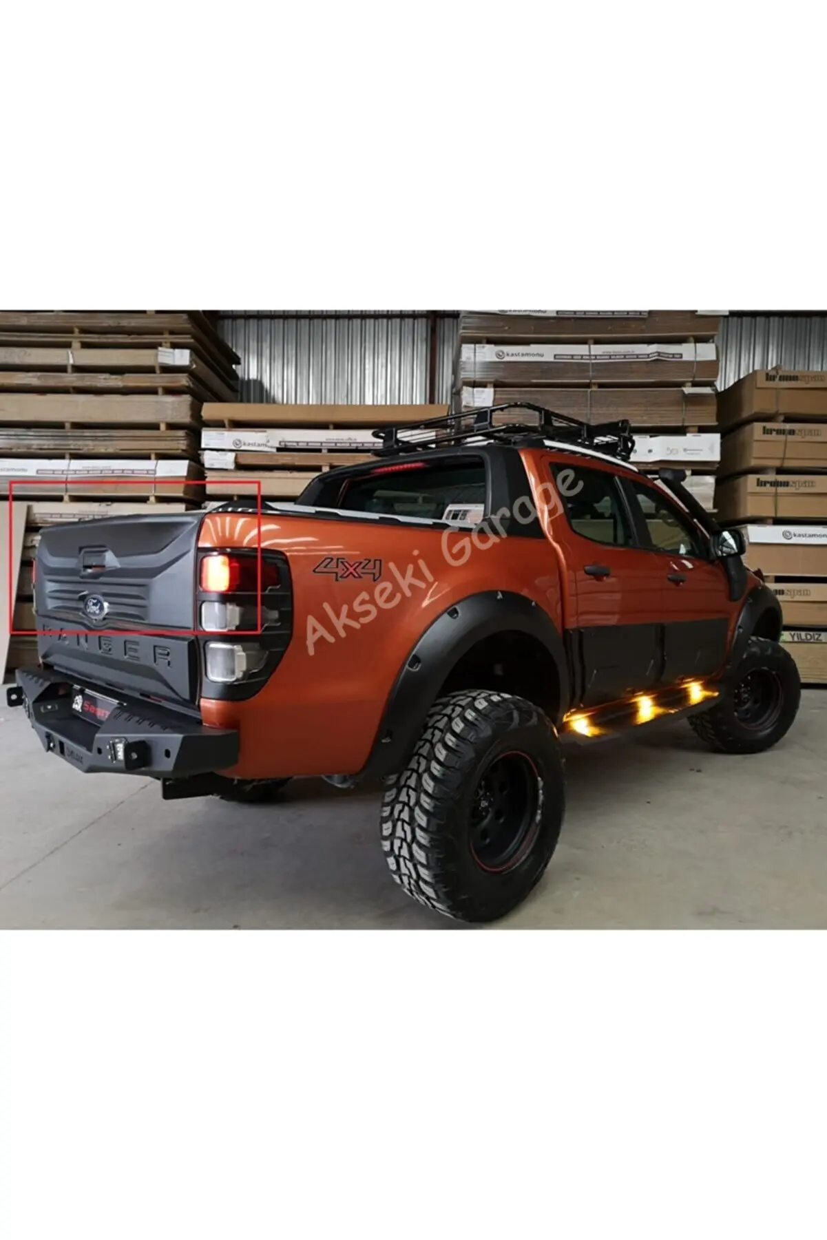 

For Ford Ranger T7 2015+ Rear Plate Top Cover Coating---Auto Car Accessories Body Kit Stylish Modified