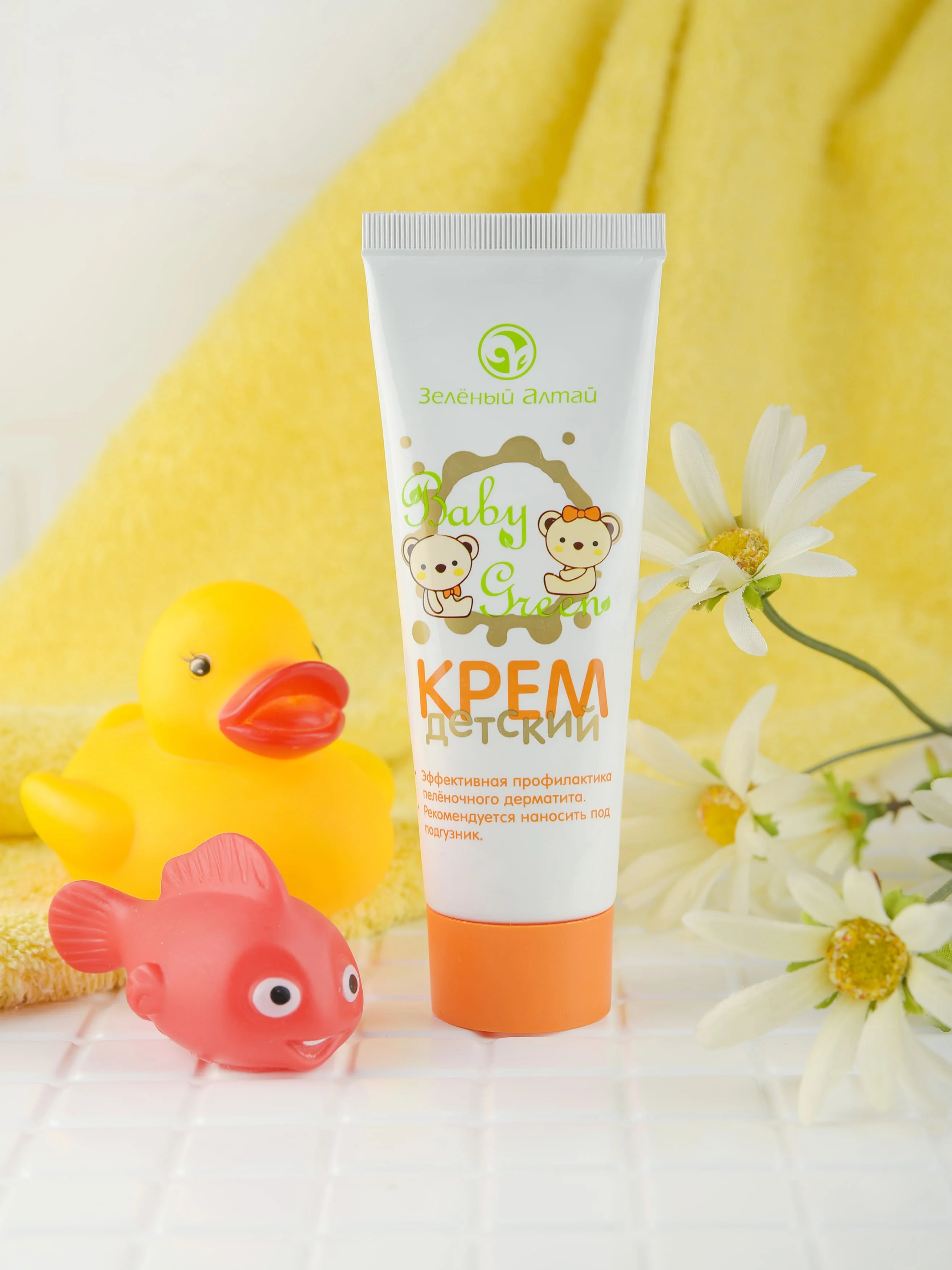 Children's cream &quotbaby green&quot Green Altai 80 ml. |