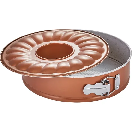

THAI MOLD Awesome Karaca Copper 3 Piece Cake Set FREE SHIPPING FREE SHİPPİNG FREE SHİPPİNG
