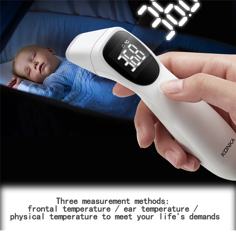 СВЕТОДИОДНЫЙ цифровой ушной термометр KONKA умный энергосберегающий пистолет с
