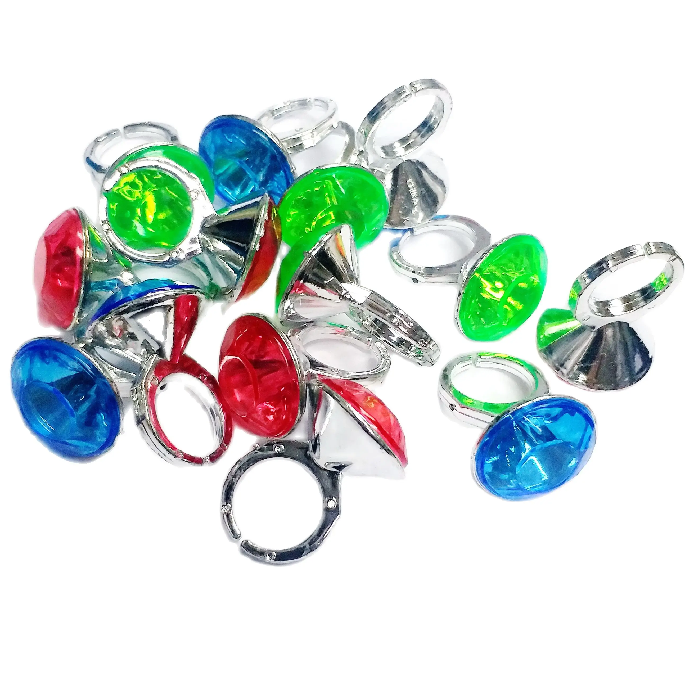 PANTIDE 5X детские алмазные драгоценные камни драгоценности серебряный круглый