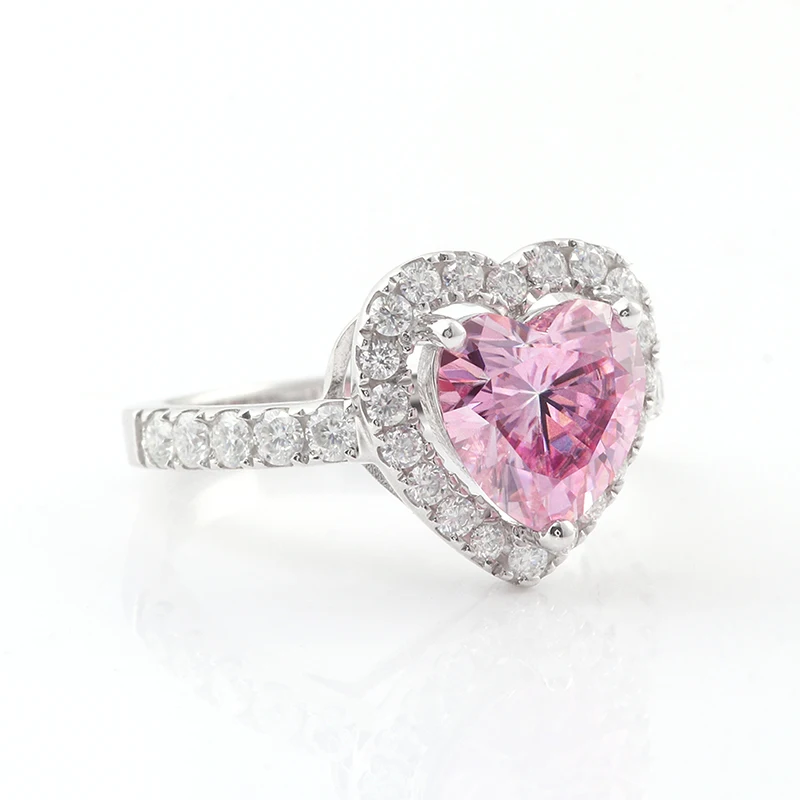 По индивидуальному заказу подарок на день Святого Валентина 925 кольцо из