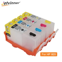 jetvinner for hp 920 920xl with arc chips refillable ink cartridges for hp officejet 6000 6500 6500a 7000 7500 7500a printers
