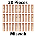 Набор из 30 шт., жевательная палочка Miswak Sewak, свежая натуральная щетка для чистки зубов, мягкая дорожная Жевательная палочка