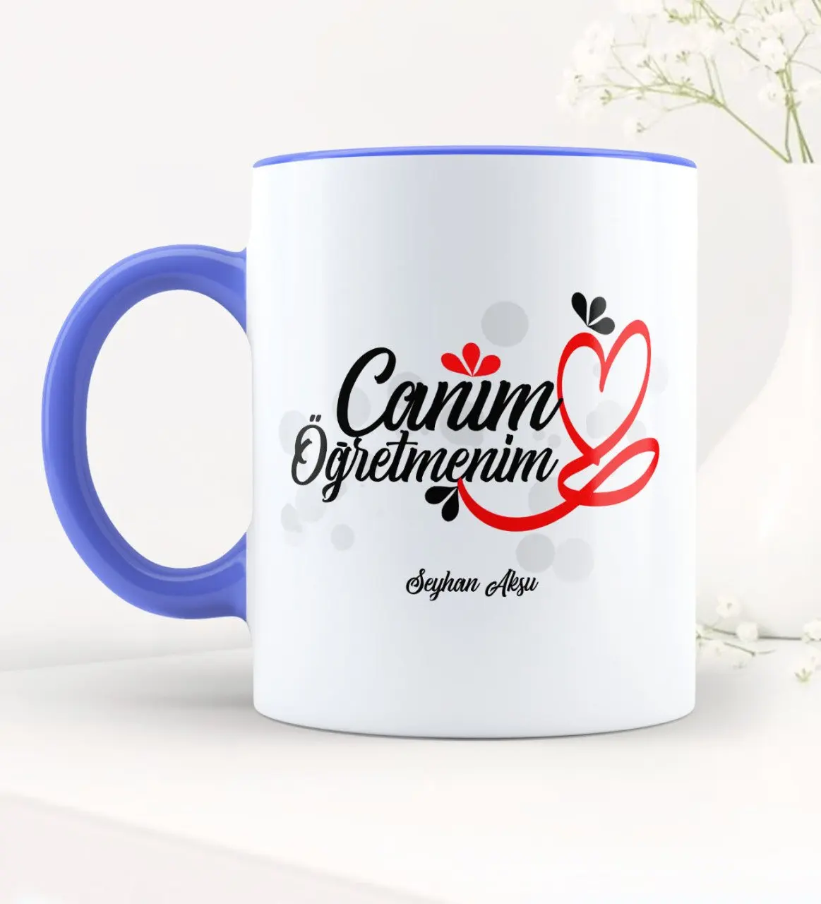 

Personalized Monsieur Lazhar Blue Mug Cup-1