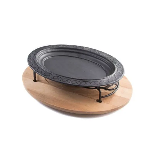 Оттоманская Турецкая Дворцовая стильная чугунная Рабочая пластина + деревянная