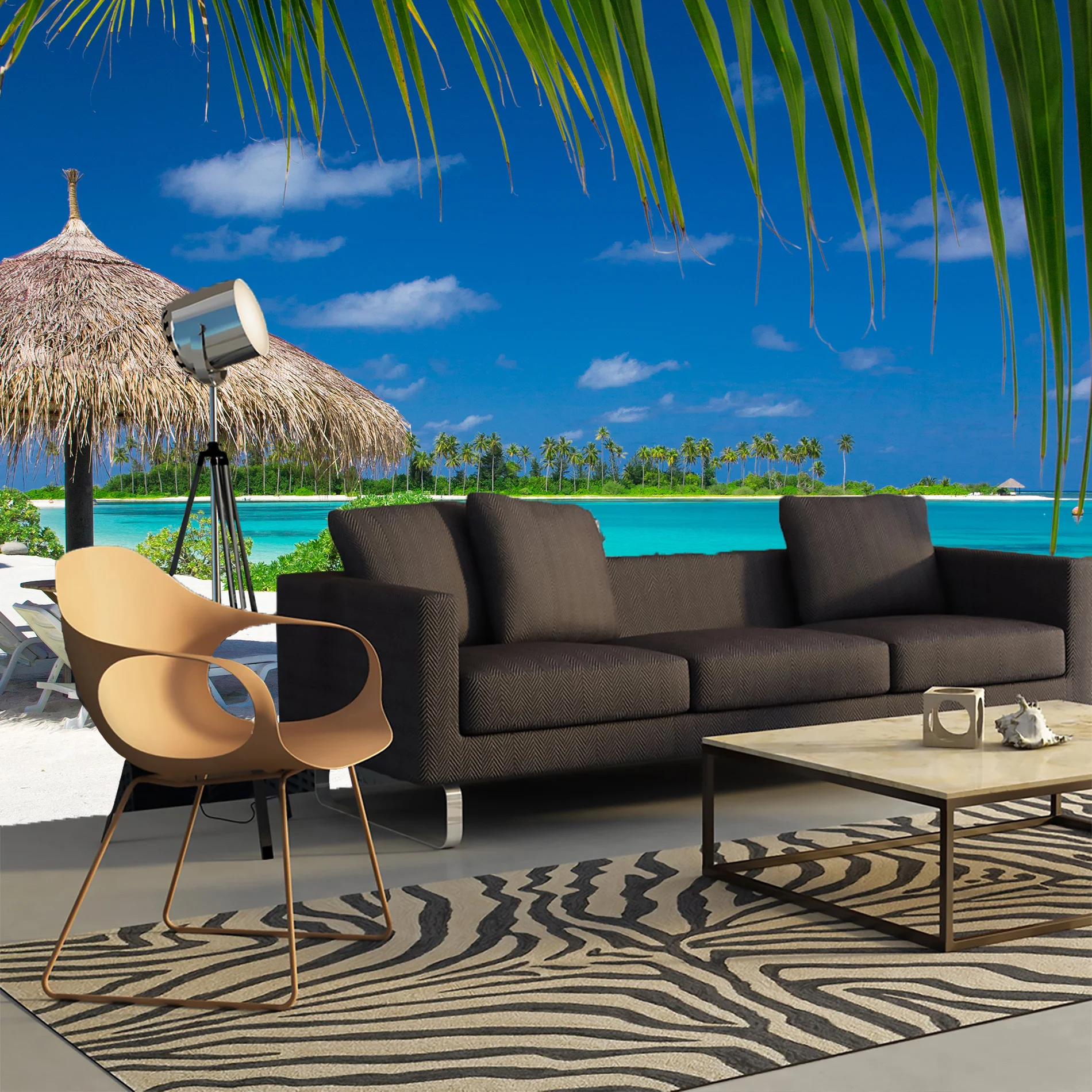 3D Фотообои Море пляж обои на стену для зала кухни спальни детской фотообои