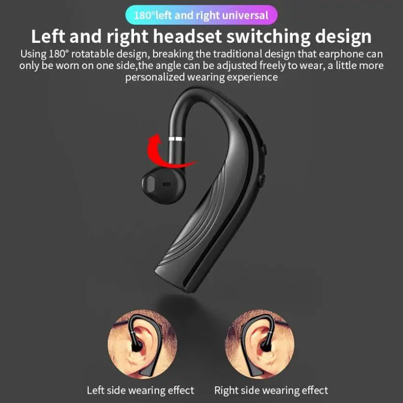 Беспроводные наушники-вкладыши Bluetooth 5 0 водонепроницаемые наушники с ушным