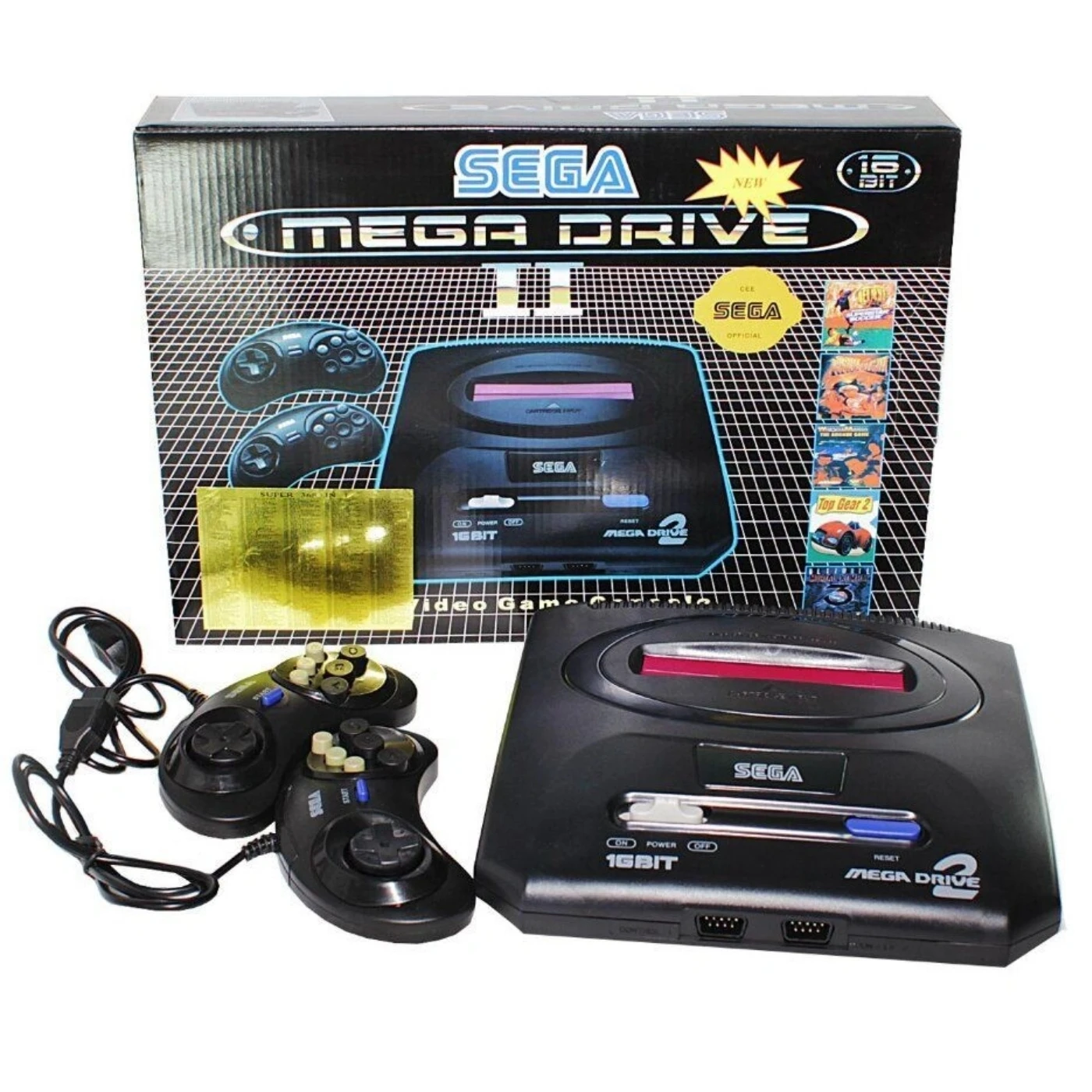 Игровая приставка сега SEGA MEGA DRIVE 2 | Электроника