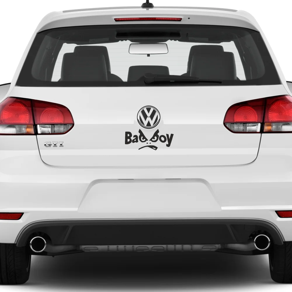 Наклейка на автомобиль Bad Boy Злой плохой парень морда для авто |