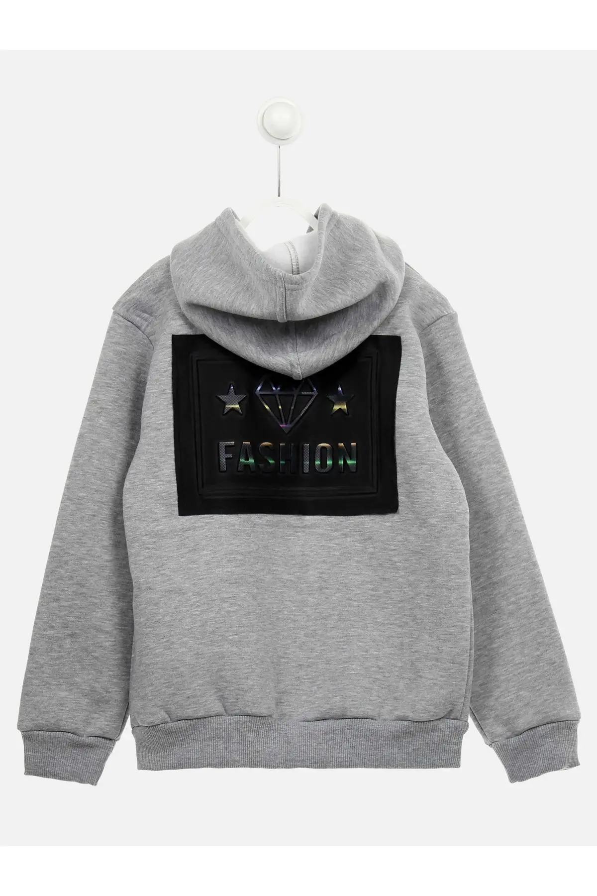 

Gray Winter Female Child Sweatshirt