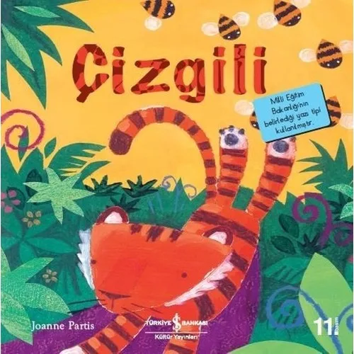 

Çizgili - İlk Okuma Kitaplarım - Joanne Partis - Türkçe Çocuk Hikaye Kitabı Öykü Çizgi Roman - Stripe-First Reading My Books-Joanne Partis-Turkish Children Story Book Story Comics