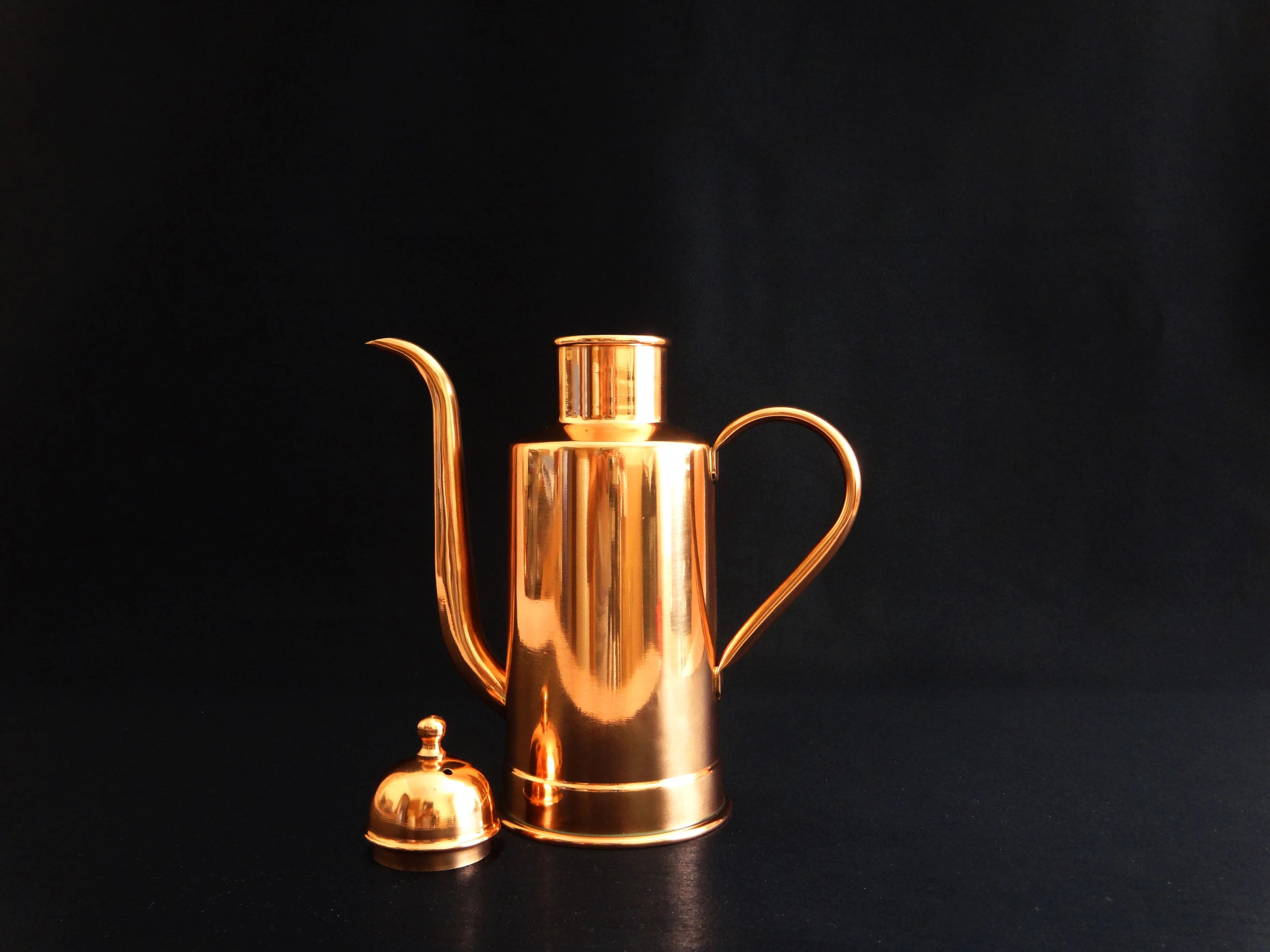

Copper Oil Bottle, Copper Olive Oil Dispenser, Copper Oil Cruet, Copper Kitchen Decor, Mediterranean Kitchen Decor