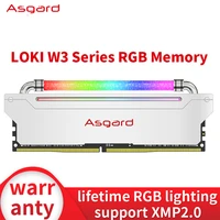 asgard w3 2 0 rgb ram ddr4 ram 16gb 32gb 3600mhz 4000mhz dual channel dimm for desktop memory