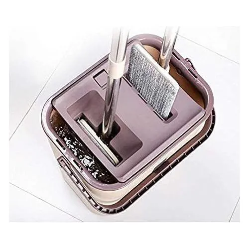 Плоская выдавливаемая швабра и ведро бесплатно отжимает руки чистящая Швабра