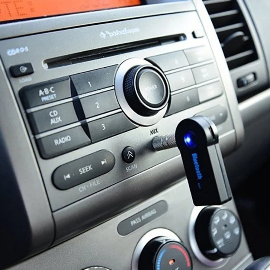 Беспроводной Bluetooth AUX аудио адаптер музыка для автомобиля разъём 3.5 мм |