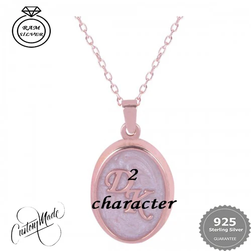 

Custom Necklace 925 Sterling Silver Name Necklace Personalized Women Necklace Jewelry Gift