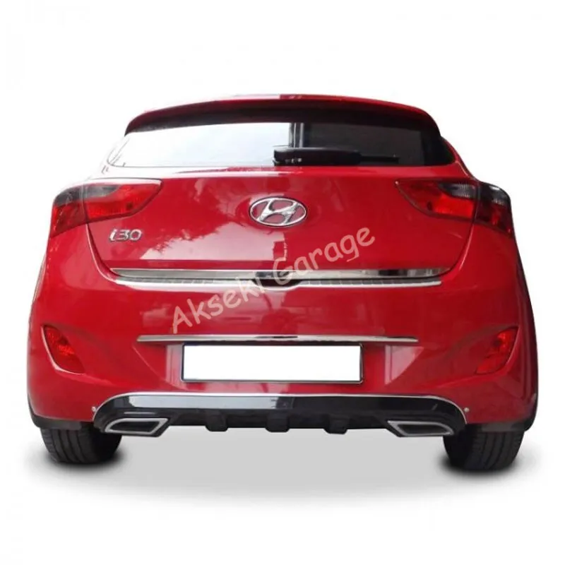 

Для Hyundai i30 2012-2016 задний бампер-Стильный Горячий орнамент Citylife-выхлопной удлинитель запасные части Спойлеры крылья клапаны