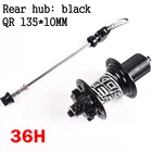 Koozer XM490 28 32 36 отверстия велосипедные ступицы 4 подшипника MTB дисковые тормозные ступицы горный велосипед ступица задняя Передняя 9*100 мм Задняя 100x15 мм