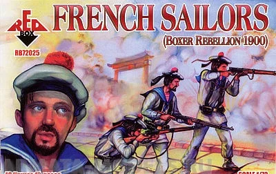 Rb72025 figure French sailors 1900 Boxer Rebellion | Figurines