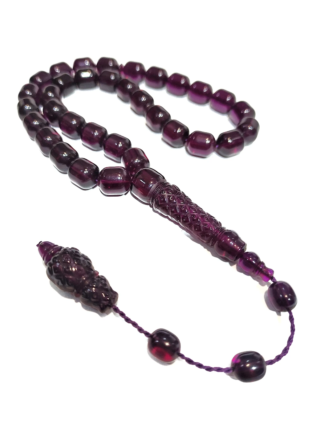 Islamic Tasbih Muslim Rosary Beads 33 Prayer Rosary For Men Bracelet For Men Accessory Squeeze Amber Stone Handmade Turkey 05