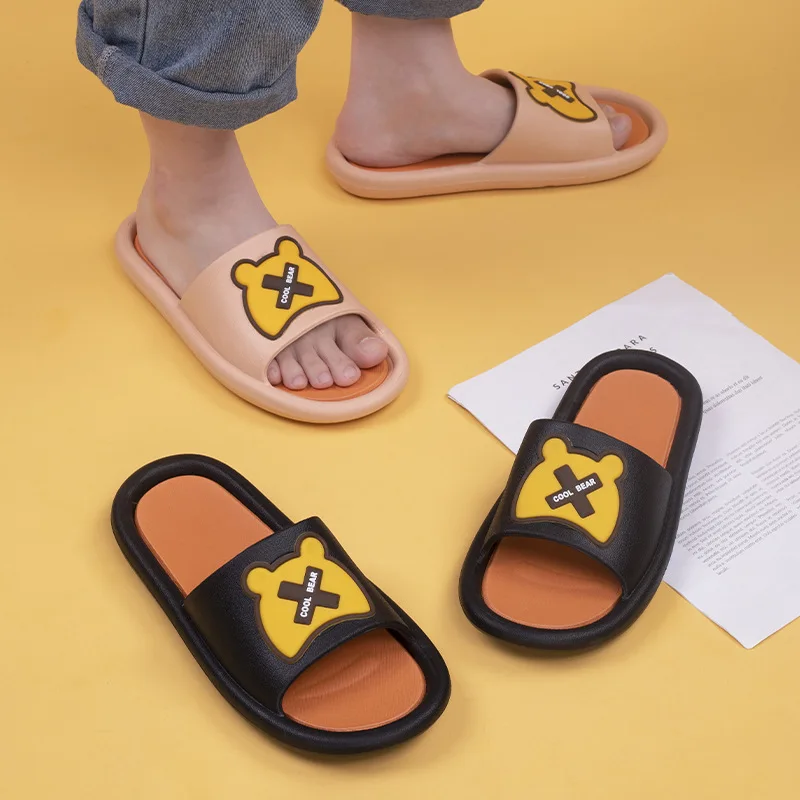 

2022 Female Shoes Dormitory Lovely Style Mixed Color Breathable Odorless Slippers for Women