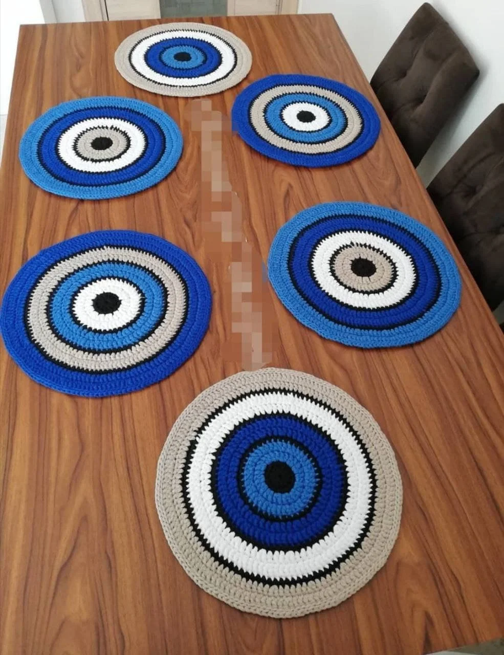 

SERVİS PLATE CLOTH (HAND WORK) 6'lı