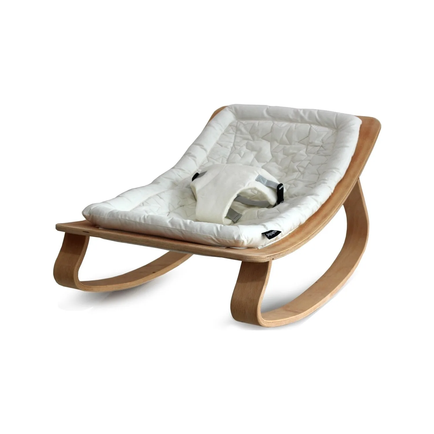 Mukabo Star Swinging Carrier Natural Wooden Baby Rocker Wood Main Lap Baby Bouncer Mom Newborn Quality Healthy Useful Ergonomic