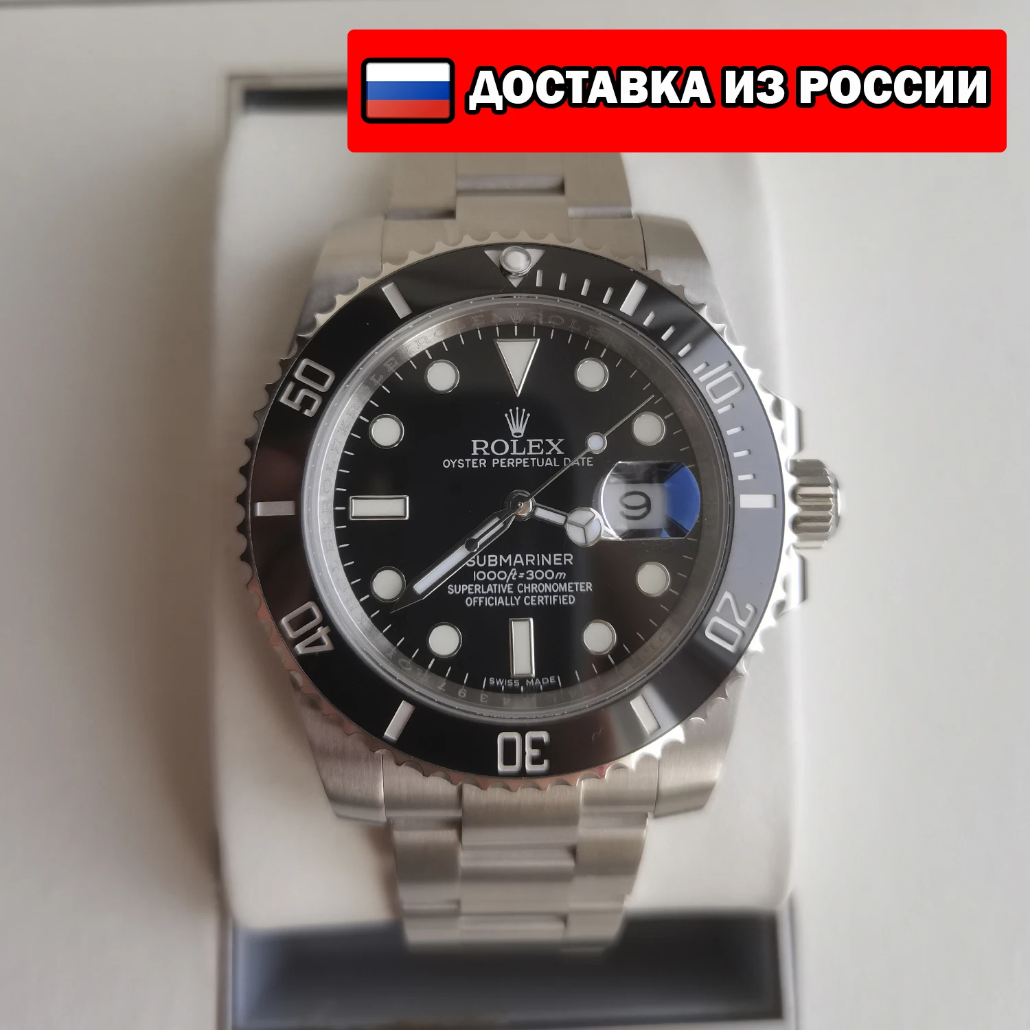 Часы Rolex Submariner Date 116610LN 904L Cal. 3135 2836 Черные Роскошные Наручные |