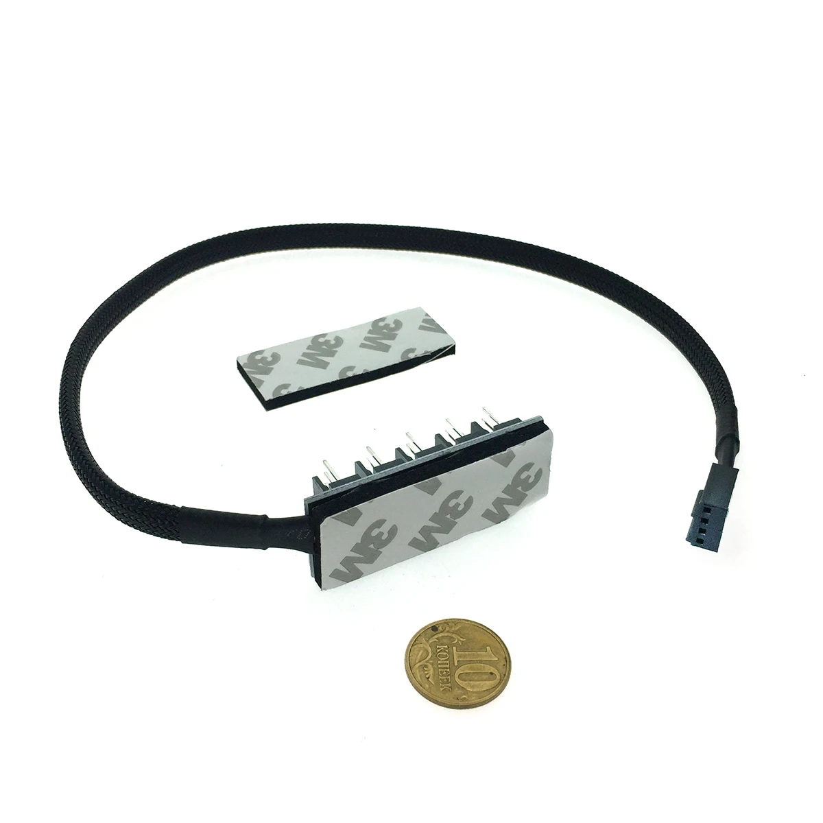 Разветвитель splitter 4pin to 5 * 4 pin для подключения кулеров E5pwm4pin Espada / | Компьютеры и