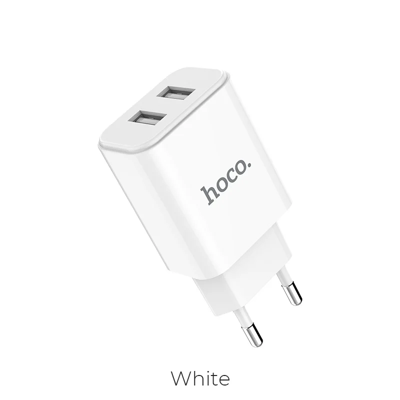 Network charge (SLM) HoCo c62a Victoria (2 USB) 2400mAh White | Mobile Phone Chargers