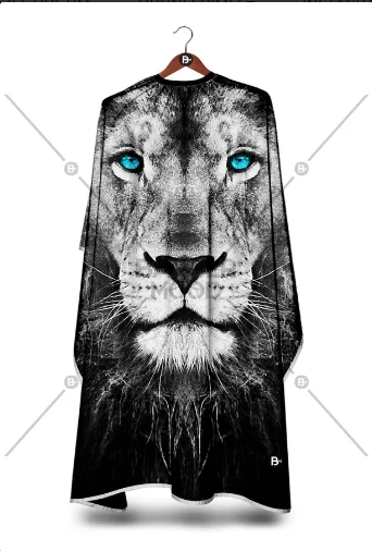 

Парикмахерская одежда для стрижки, модная искусственная накидка для стрижки волос, Парикмахерская накидка