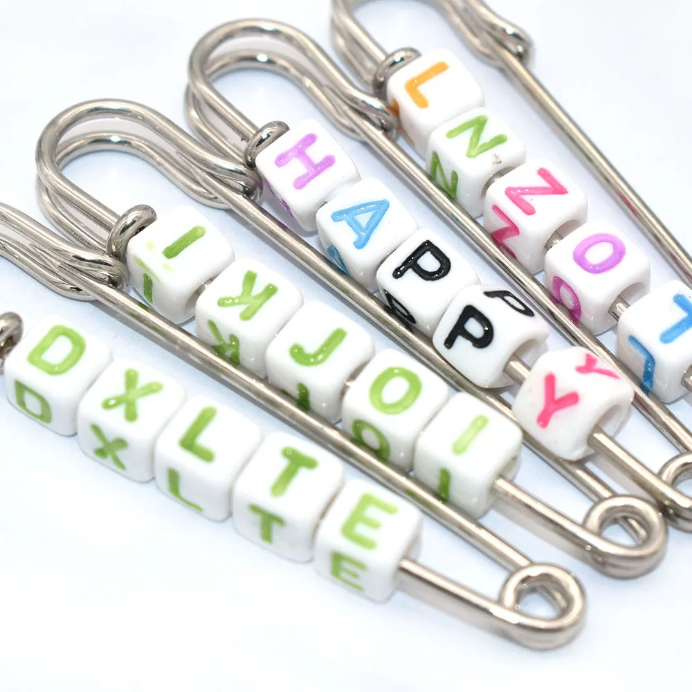 Булавка с надписью безопасности булавки для шитья Kilt Металлическая шармы брошь