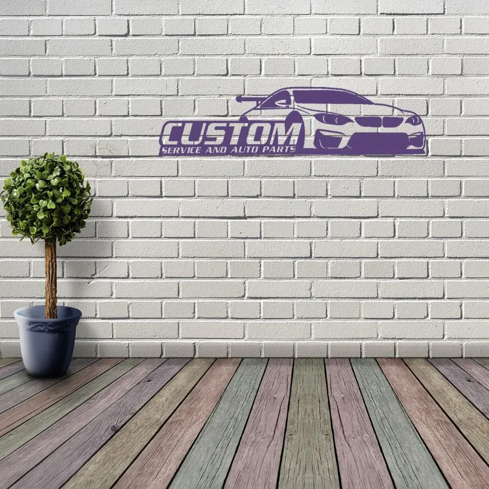 Новые пользовательские услуги и автозапчасти наклейка на стену для гаража