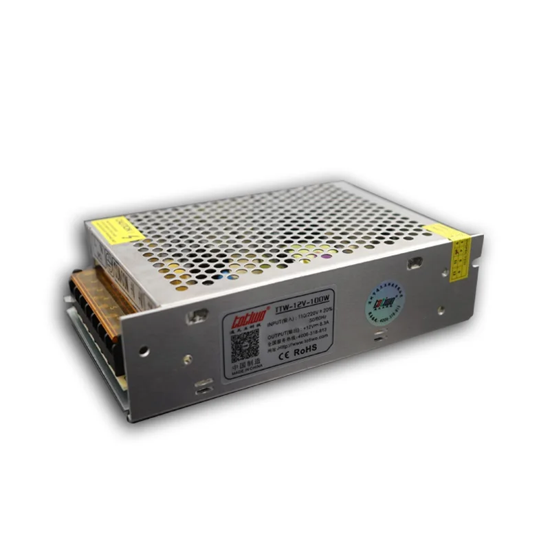 TOTIWO AC DC 12V 24V Переключая Питание светодиодный импульсный источник питания 50 Вт 100W 150W 200W 250W 300W 350W 400W 500W 600W 1000W 1200W 1500W