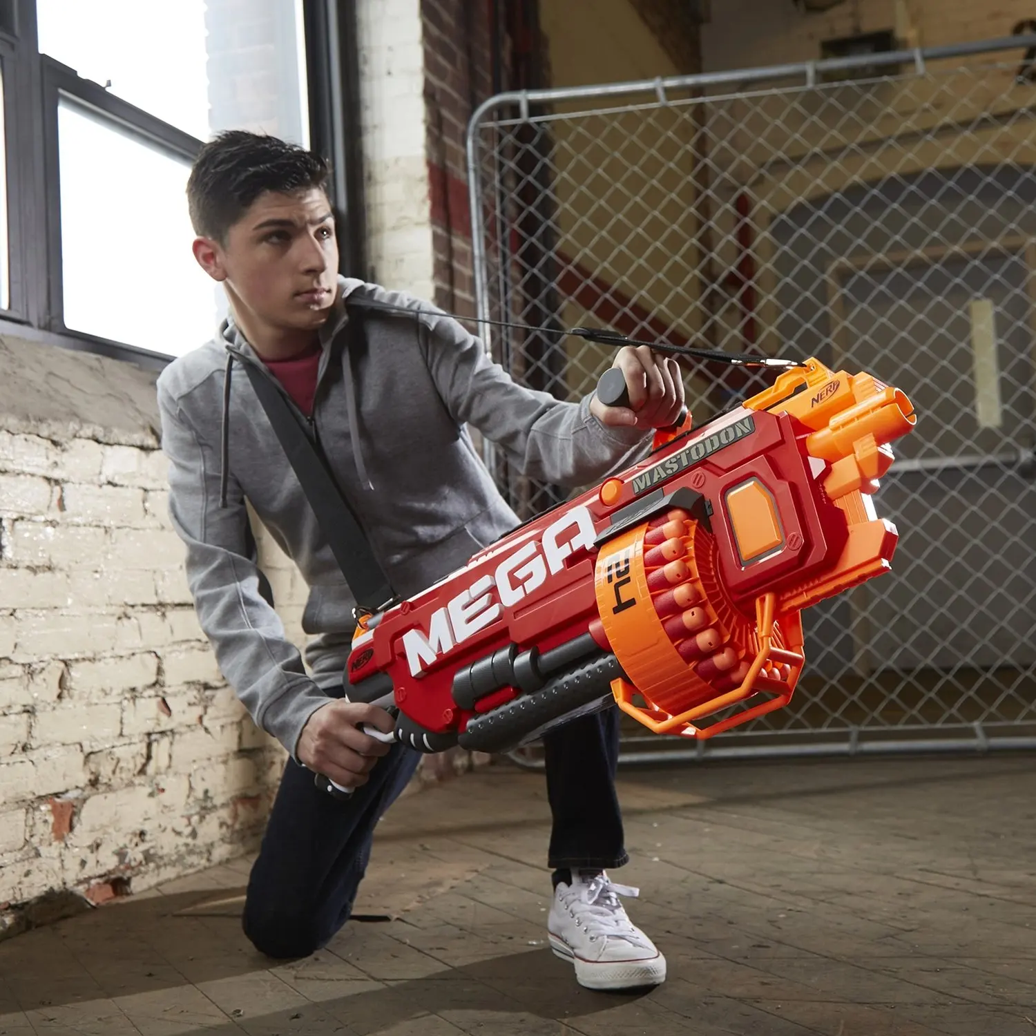 Бластер Nerf Mega Мастодон (B8086EU4)|Водяные пистолеты и бластеры| |