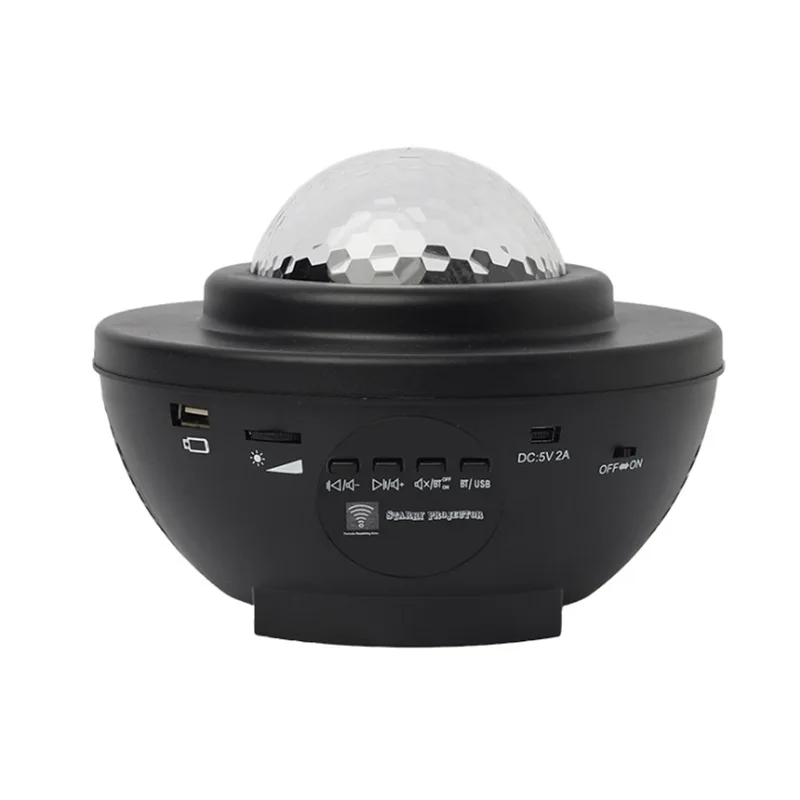 

Starry Sky Projector Bluetooth Voice Control Music Player LED Night Light USB Charging Projection Lamp Bedroom Night Lamp