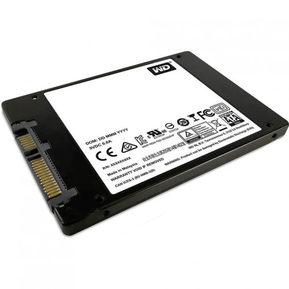 Жесткий диск SSD Western Digital 250 ГБ 3D NAND TLC [WDS250G2B0A]|Внутренние твердотельные накопители
