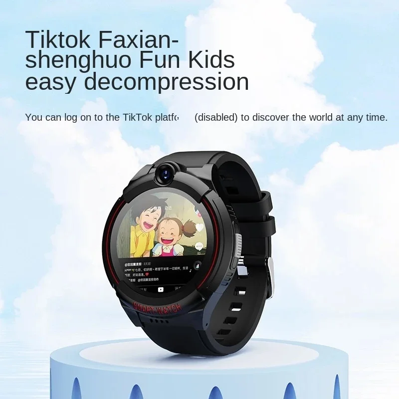 nierbo 2021new 4g gps wifi location studentchildren smart watch phone android system app install bluetooth smartwatch sim card free global shipping