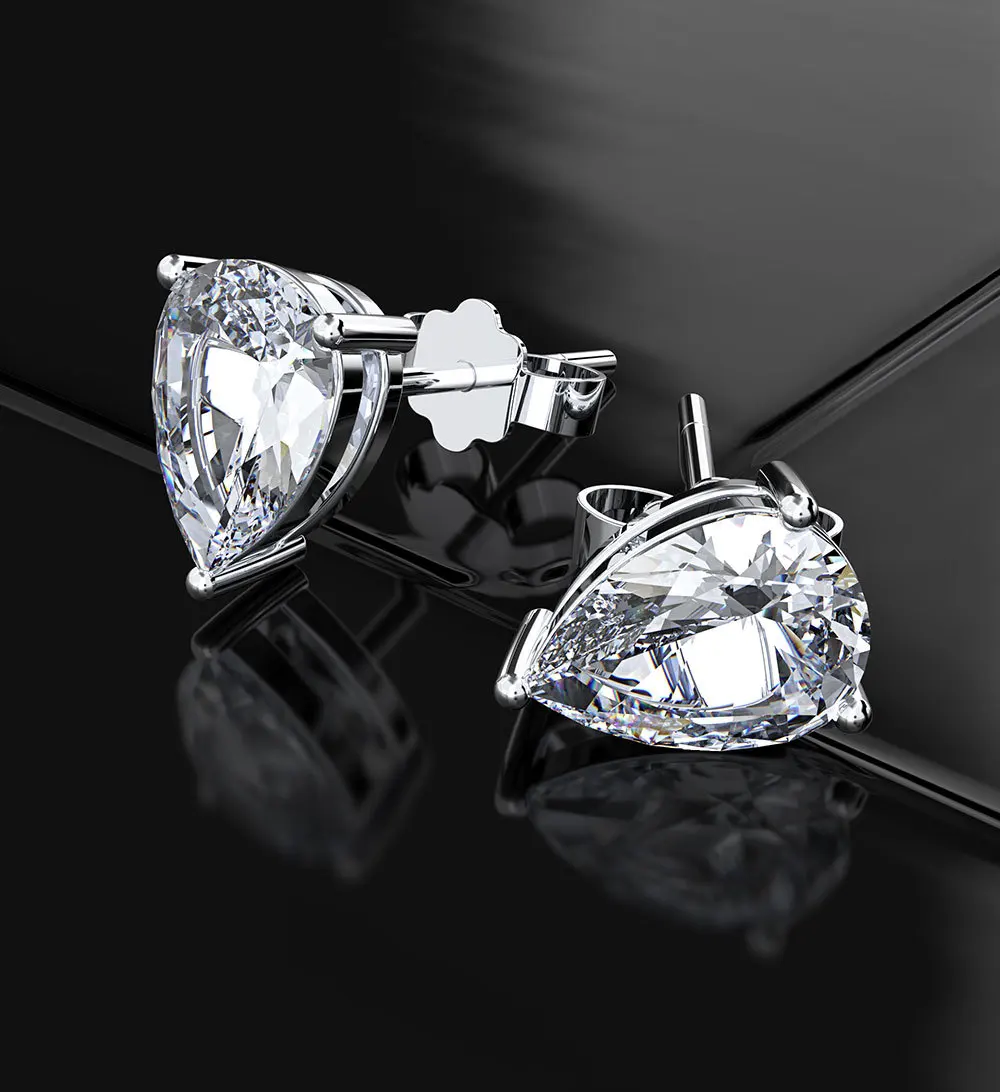 earring CHENXIAO платье для выпускного вечера Роскошные блестки бисером v-образным вырезом платье из тюли для выпускников Короткие вечерние платья - Цвет: earring