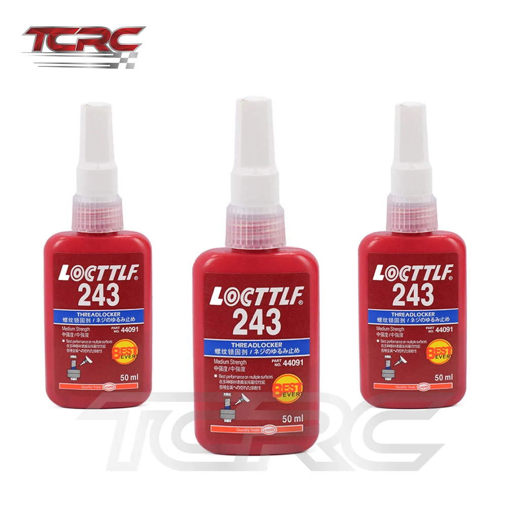 TCRC 1 шт. 243 средняя прочность Threadlocker анаэробный клей для 1/10 RC Гусеничный