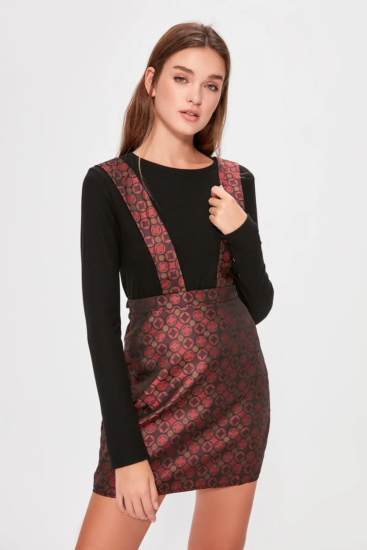 Разноцветное платье-Gilet TWOAW20EL1285 | Женская одежда