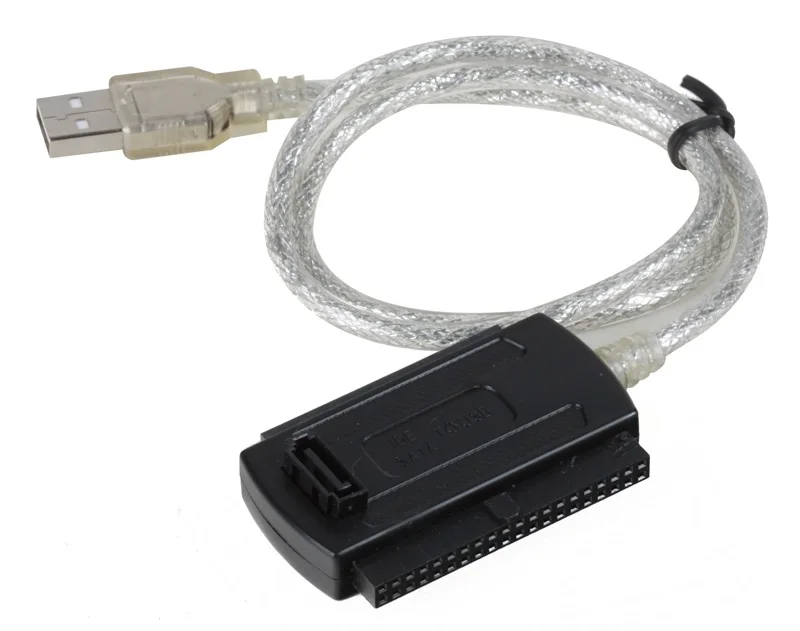 б/у переходник IDE-SATA-USB VCOM USB 2.0 AM - SATA/IDE (2.5&quot/3.5&quot) VUS7056 | Компьютеры и офис